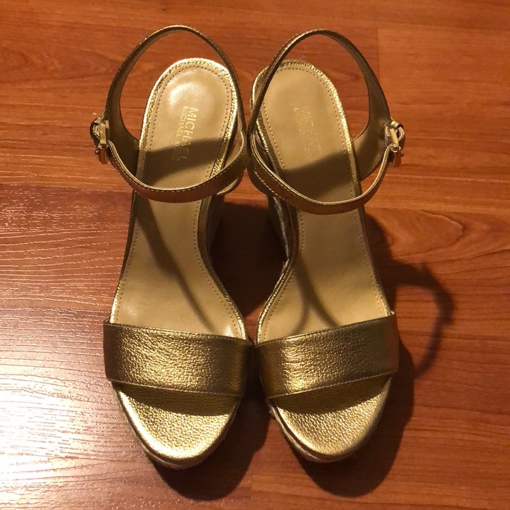 💛 Michael Kors Jill Espadrille Wedge